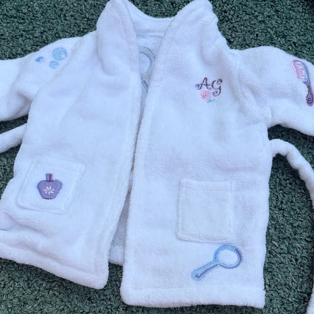 American Girl Doll Spa Robe